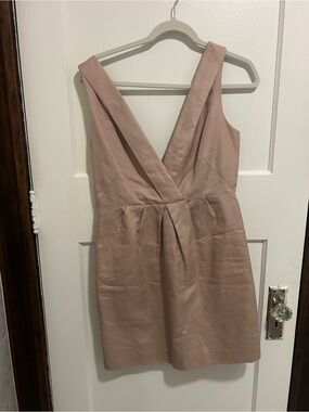 Jcrew Size 6 - Blush Pink V-Neck Sleeveless Dress - brand new but no tags